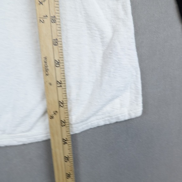 Standard James Perse Top Lightweight Long Sleeve Striped Tee Black White Size 1 - Picture 3 of 7